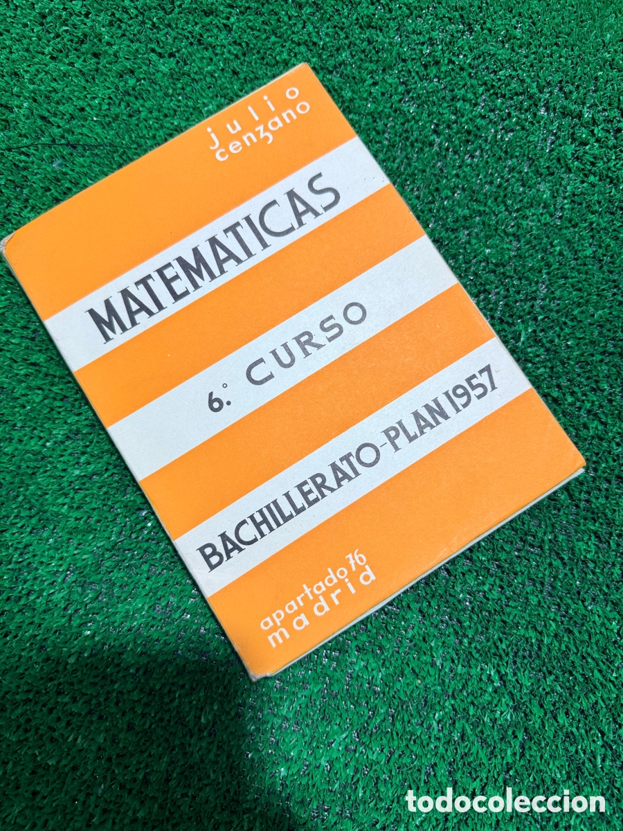 Libros de segunda mano de ciencias: MATEMATICAS 6. CURSO BACHILLERATO-PLAN 1957 - Foto 1