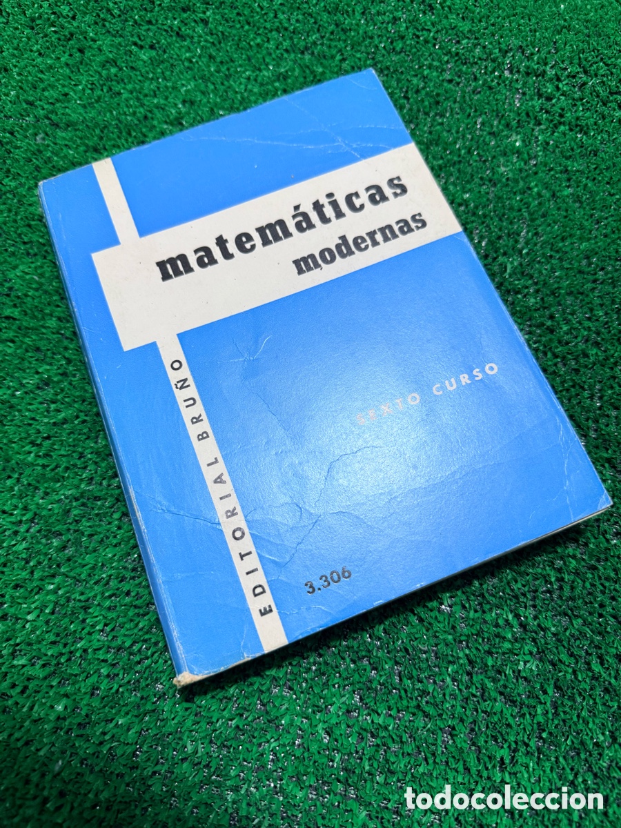 Libros de segunda mano de ciencias: Matem&aacute;ticas modernas - sexto curso - editorial bru&ntilde;o - Foto 1