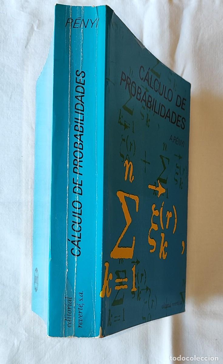 Libros de segunda mano de ciencias: A. R&Eacute;NYI .- C&Aacute;LCULO DE PROBABILIDADES. - Foto 3
