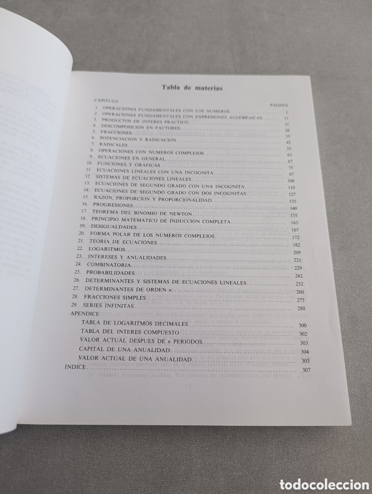 Libros de segunda mano de ciencias: &Aacute;LGEBRA SUPERIOR. MURRAY R. SPIEGEL. ED MC GRAW HILL. - Foto 4