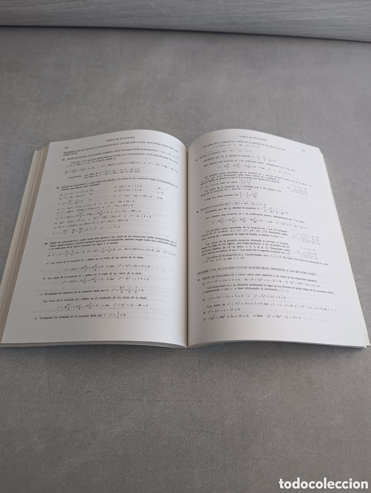 Libros de segunda mano de ciencias: &Aacute;LGEBRA SUPERIOR. MURRAY R. SPIEGEL. ED MC GRAW HILL. - Foto 7