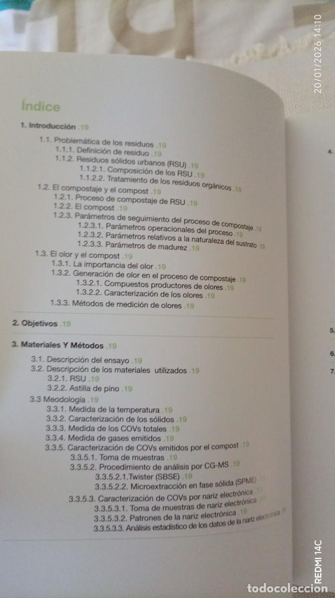 Libros de segunda mano de ciencias: Optimizaci&oacute;n de las variables implicadas en el proceso de compostaje de RSU Margarita Delgado Rodr&iacute;g - Foto 3