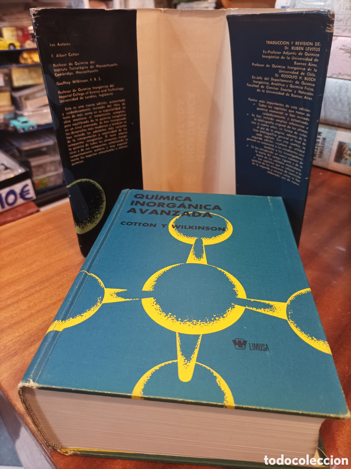 Second hand books of Sciences: QU&Iacute;MICA INORG&Aacute;NICA AVANZADA.COTTON/WILKINSON EDITORIAL LIMUSA 1976