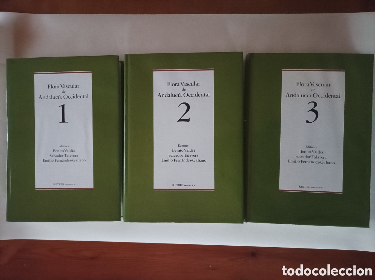 Gebrauchte B&uuml;cher: Flora vascular de Andaluc&iacute;a Occidental / Benito Vald&eacute;s, Salvador Talavera y Emilio Fern&aacute;ndez Galiano