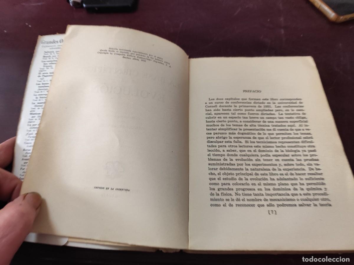 Libros de segunda mano: LA BASE CIENTIFICA DE LA EVOLUCION / THOMAS HUNT MORGAN / CJA 423 / ESPASA CALPE - Foto 9