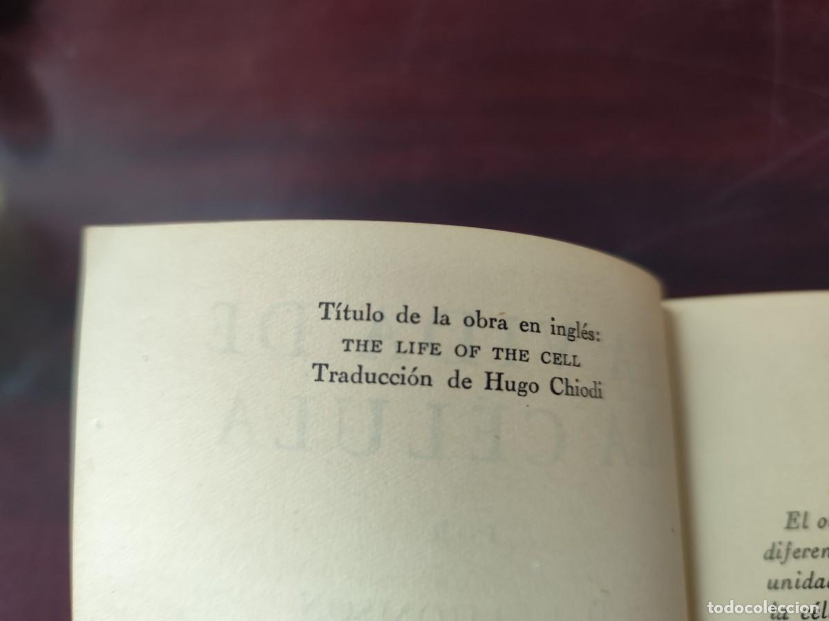 Libros de segunda mano: LA VIDA DE LA CELULA / D.L.THOMSON / CJA 438 / EMECE - Foto 9