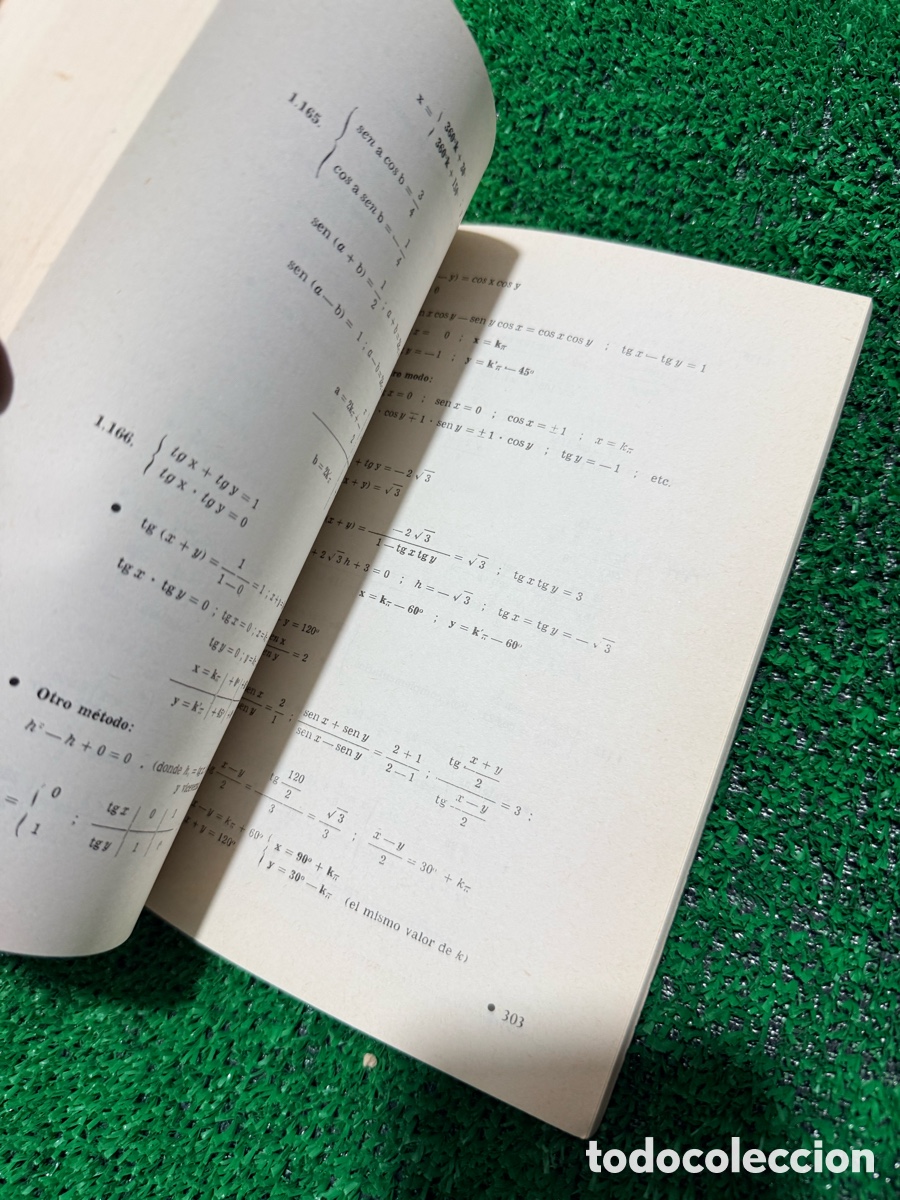 Libros de segunda mano de ciencias: SOLUCIONES RAZONADAS MATEM&Aacute;TICAS 5.&ordm; Curso de Bachillerato.-Plan 1957 - Foto 6