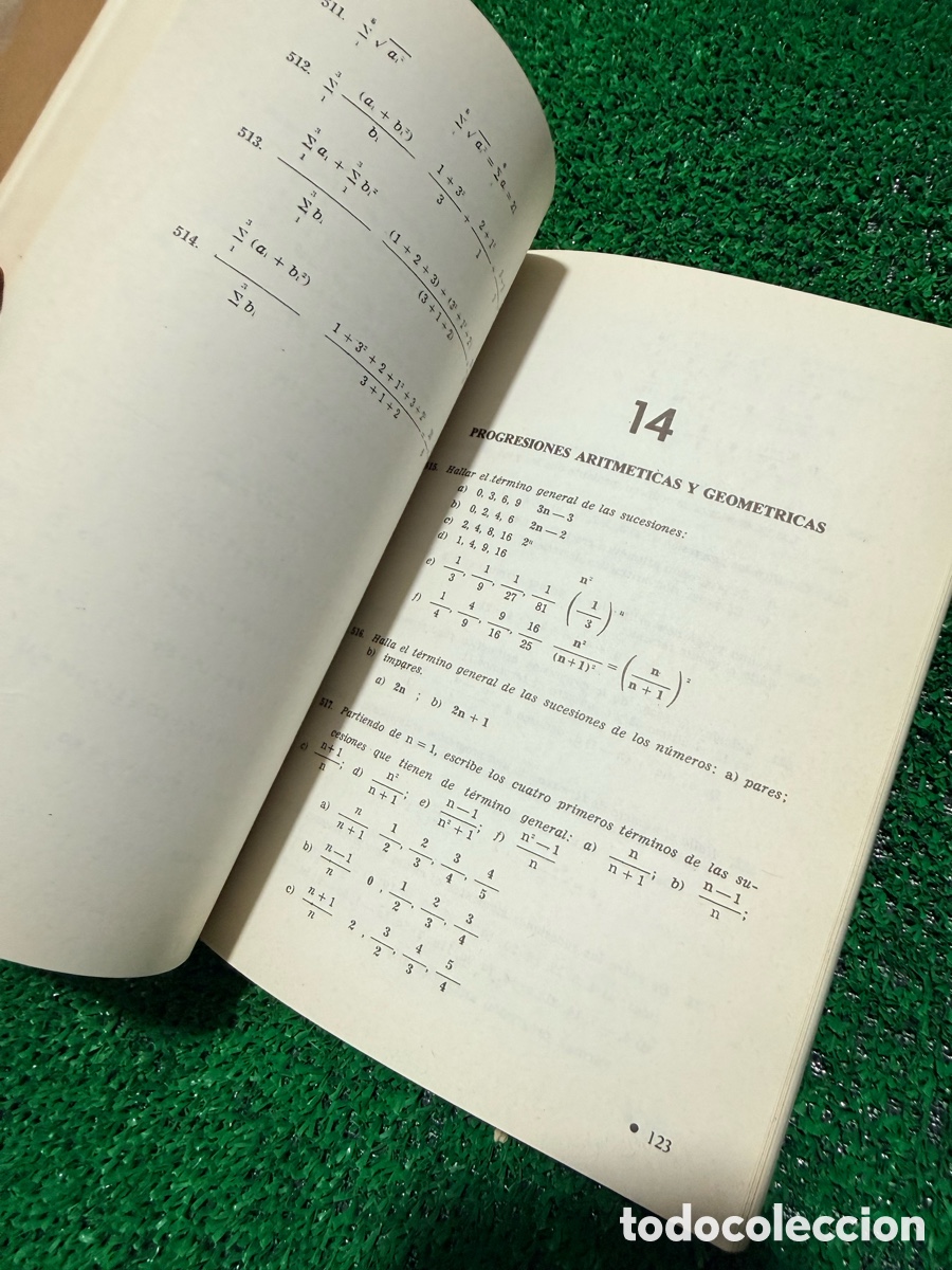 Libros de segunda mano de ciencias: SOLUCIONES RAZONADAS MATEM&Aacute;TICAS 5.&ordm; Curso de Bachillerato.-Plan 1957 - Foto 9
