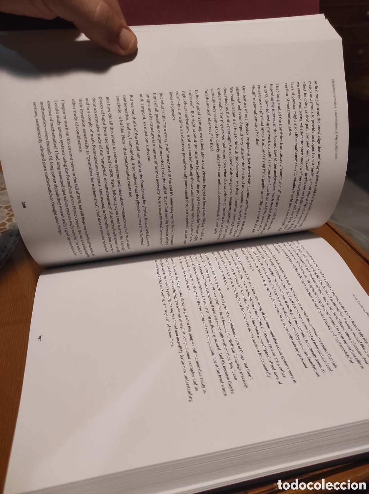 Libros de segunda mano de ciencias: Metamathematics: Foundations & Physicalization - Wolfram, Stephen - Foto 8