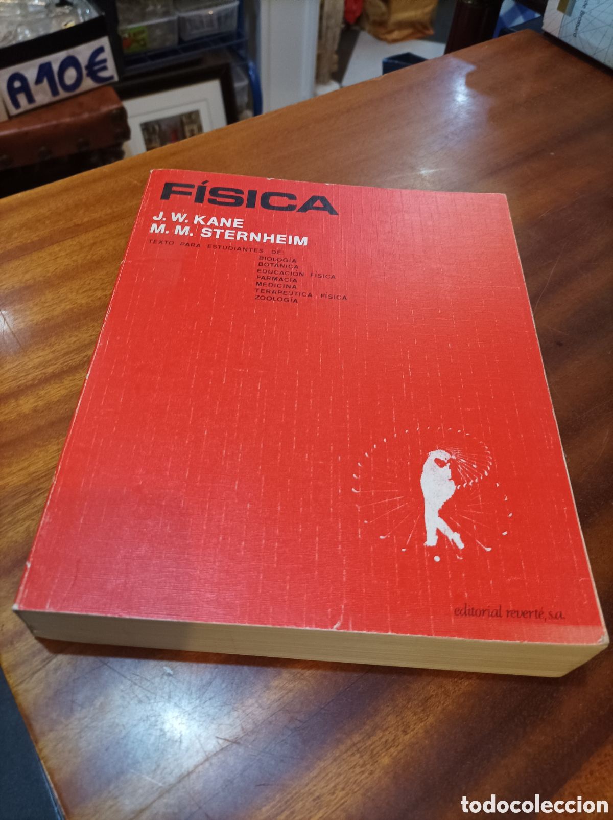 Second hand books of Sciences: F&Iacute;SICA .J.W. KANE/M.M.STERNHEIM.EDITORIAL REVERTE SA 1982