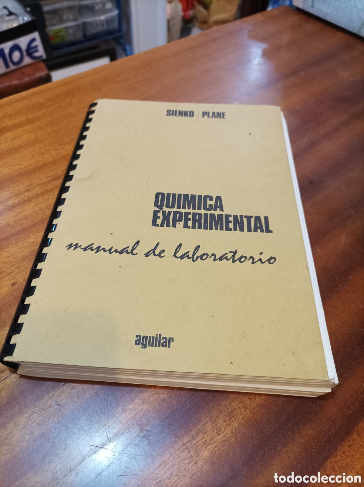 Second hand books of Sciences: QU&Iacute;MICA EXPERIMENTAL MANUAL DE LABORATORIO.SIENKO/PLANE.AGUILAR1969