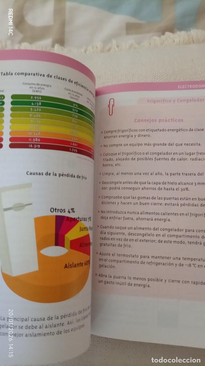 Libros de segunda mano de ciencias: Gu&iacute;a pr&aacute;ctica de la energ&iacute;a. Consumo eficiente y responsable. IDAE, 2007 - Foto 5