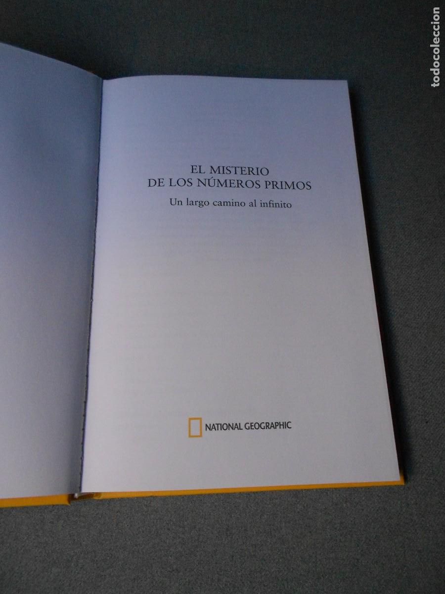 Libros de segunda mano de ciencias: EL MISTERIO DE LOS NUMEROS PRIMOS - Foto 2