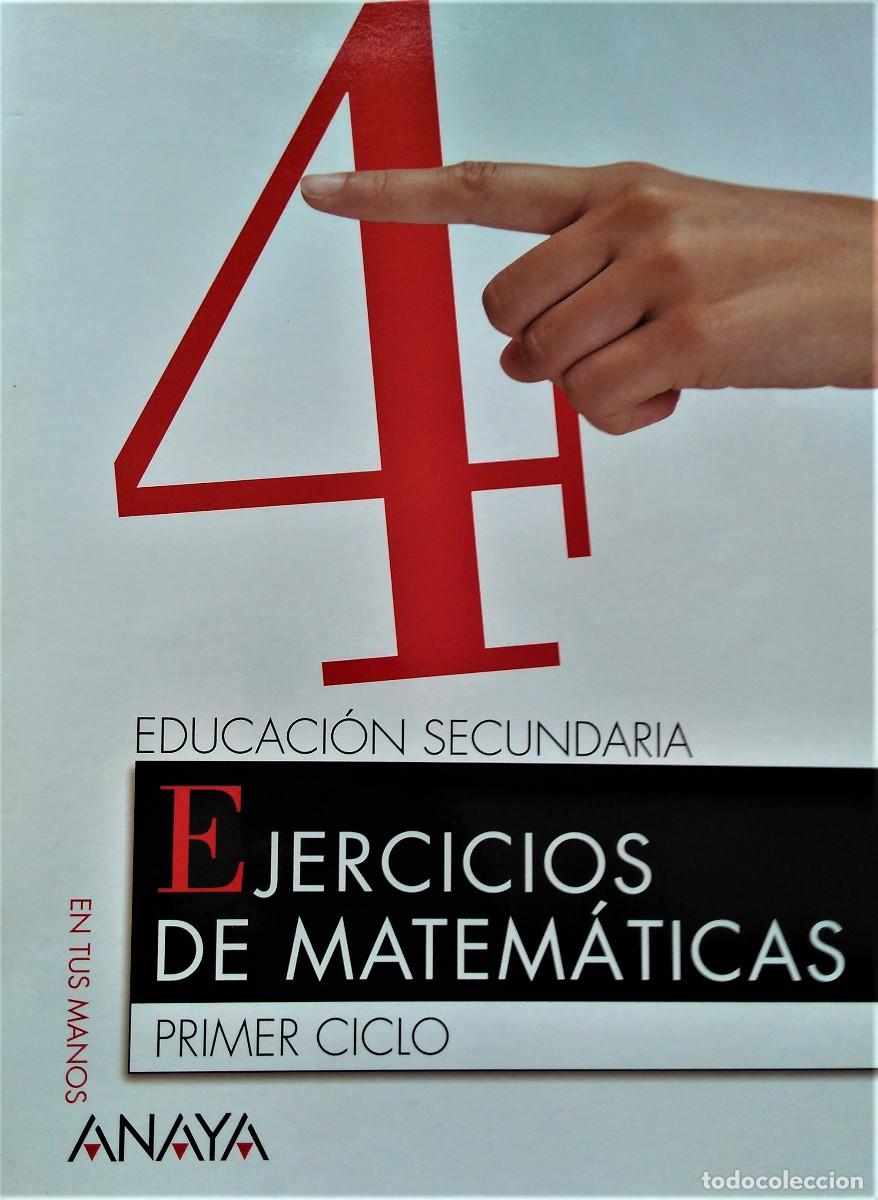Libros de segunda mano de ciencias: ANAYA - 1&ordm; ESO - CUADERNO DE &Aacute;LGEBRA - Foto 1