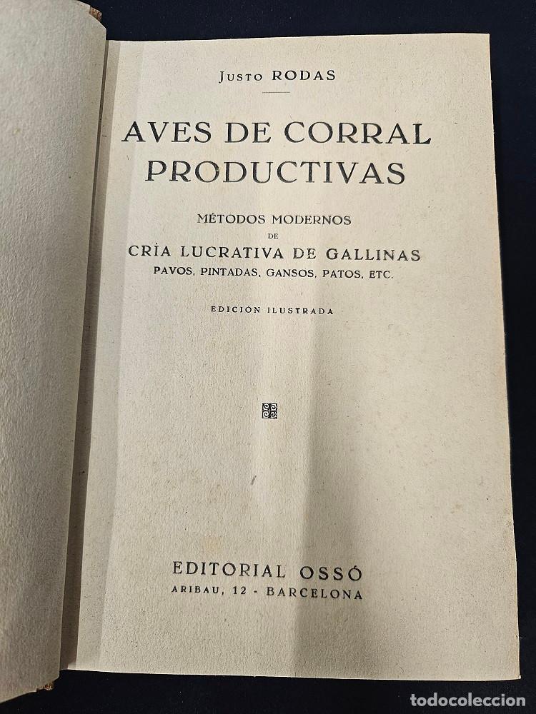 Libros de segunda mano: Aves de Corral Productivas - Justo Rodas - Foto 2