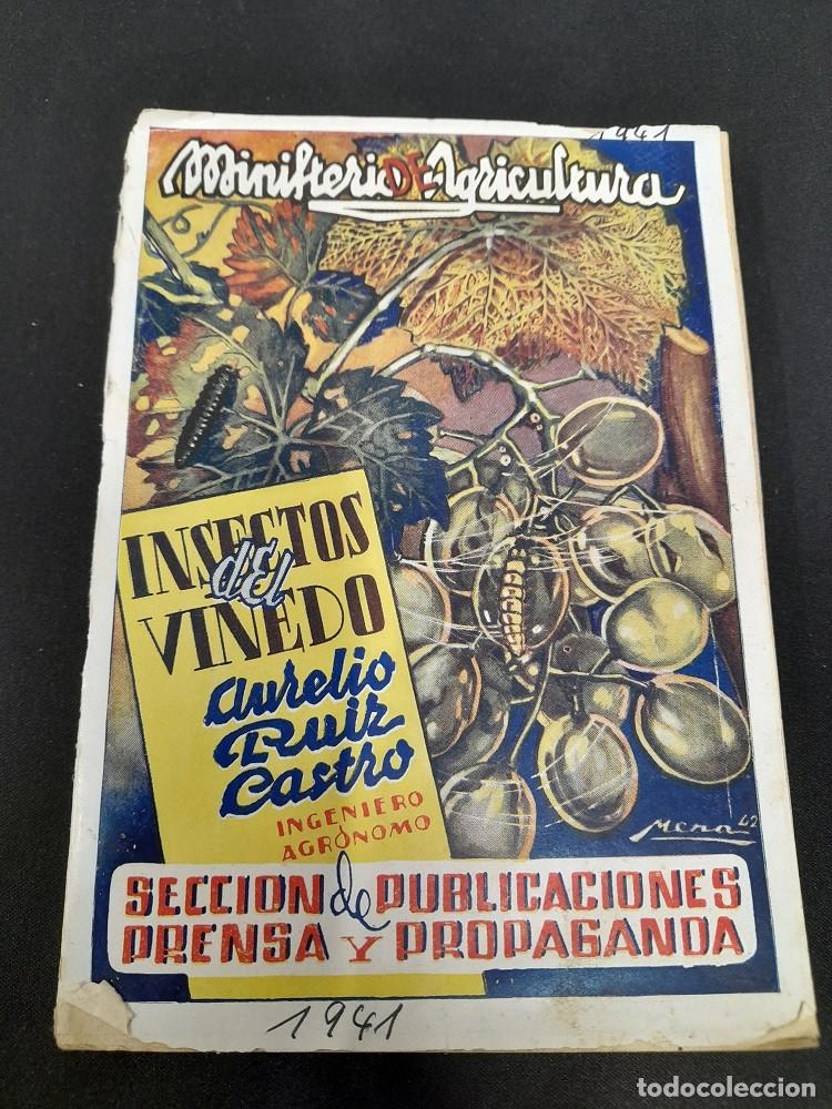Libros de segunda mano: Insectos del Vi&ntilde;edo - Aurelio Ruiz Castro - Foto 1