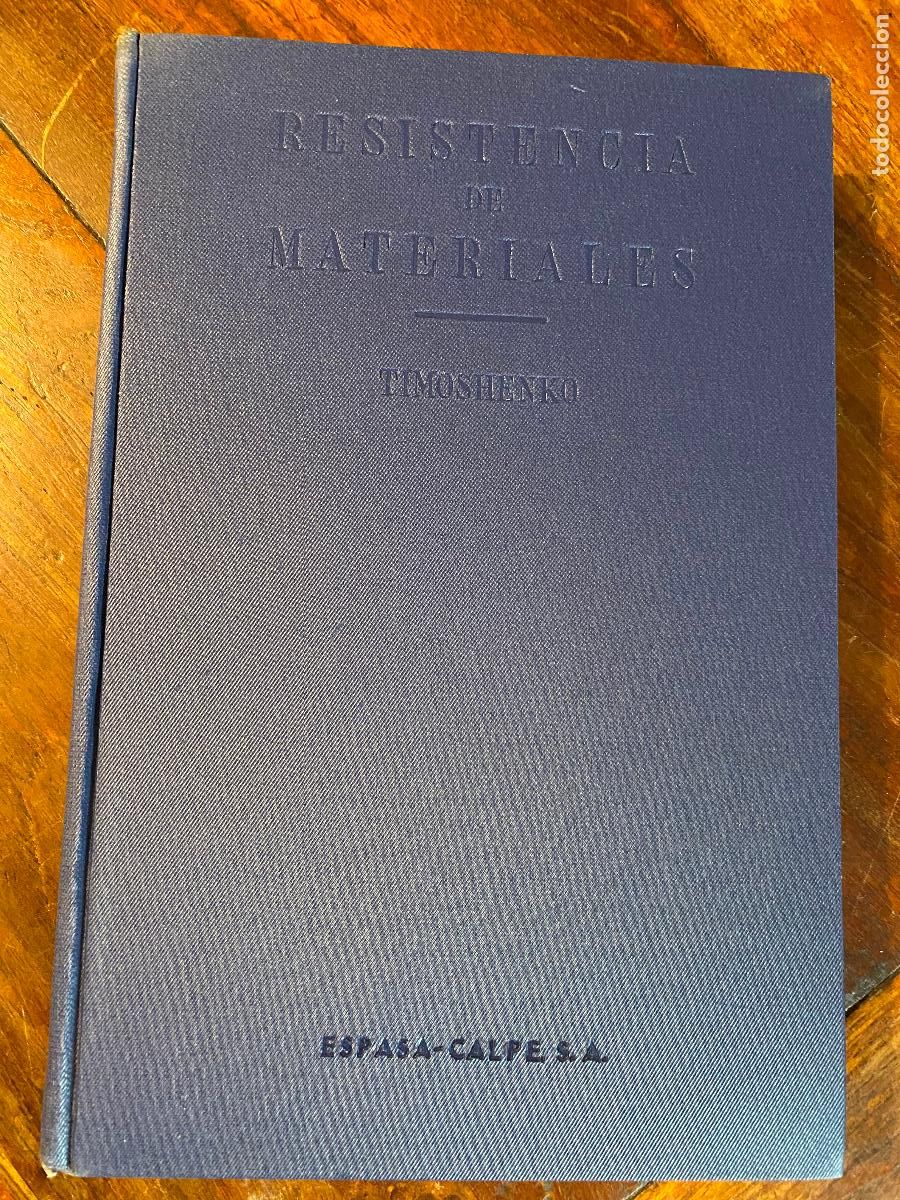 Libros de segunda mano de ciencias: Resistencia de materiales, tomo I.- Timoshenko, Stephen 1964 - Foto 1
