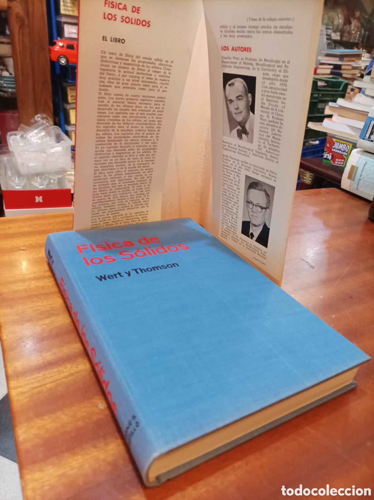 Second hand books of Sciences: F&Iacute;SICA DE LOS S&Oacute;LIDOS.WERTY THOMSON.. EDICIONES DEL CASTILLO SA.1969
