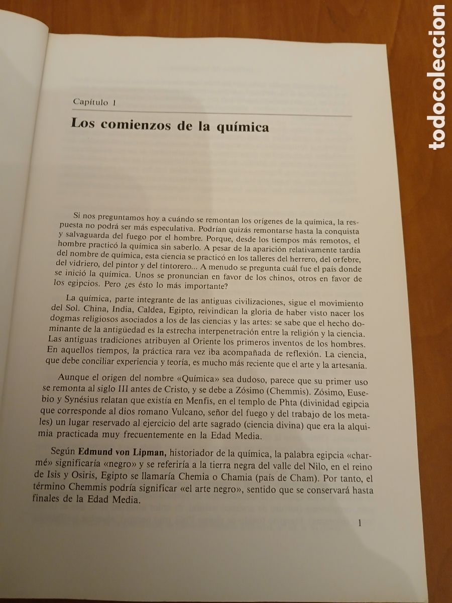 Libros de segunda mano de ciencias: Historia de la Qu&iacute;mica. B. Wojtkowiak. - Foto 6