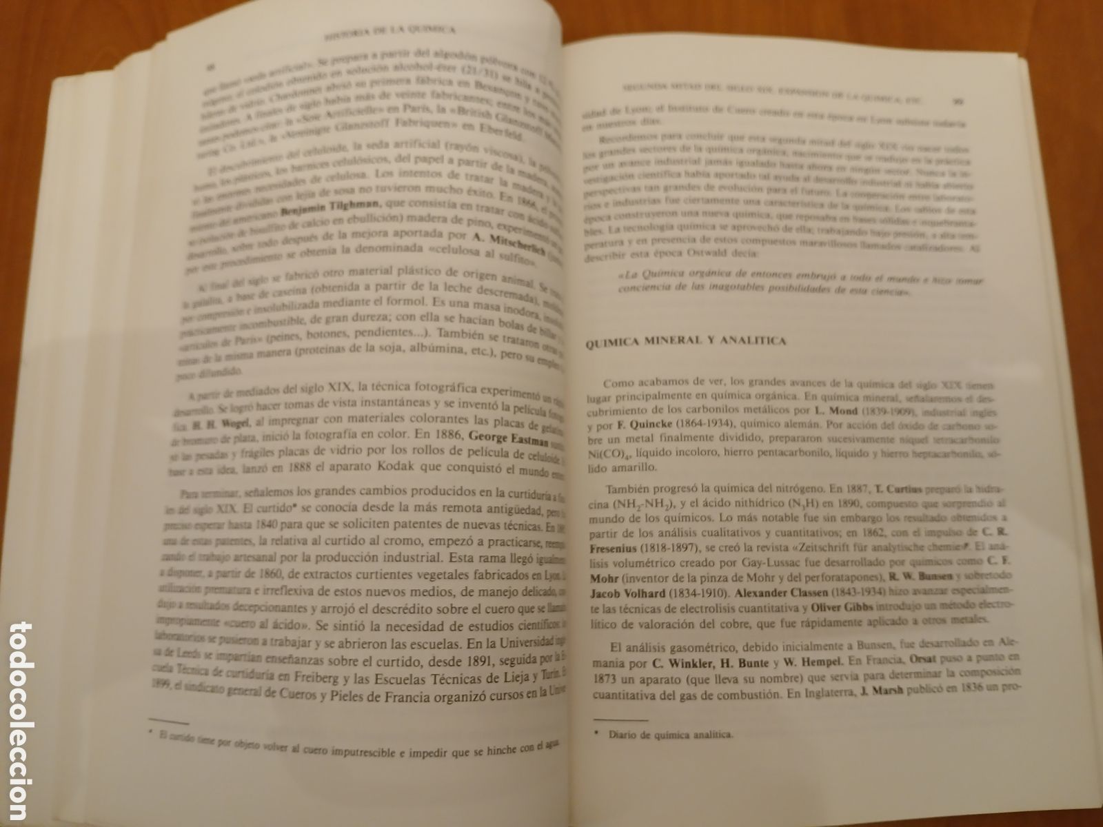 Libros de segunda mano de ciencias: Historia de la Qu&iacute;mica. B. Wojtkowiak. - Foto 12