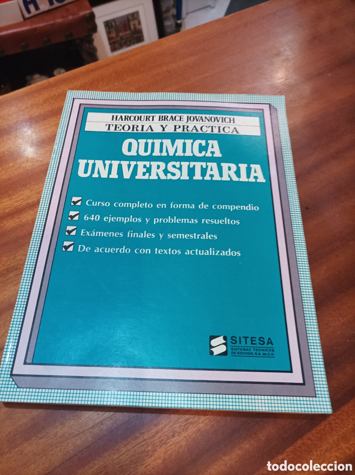 Second hand books of Sciences: QU&Iacute;MICA UNIVERSITARIA.TEORIA Y PR&Aacute;CTICA.HARCOURT BRACE JOVANOVICH .1990 MEXICO TIRADA 2000 EJEMPLARE