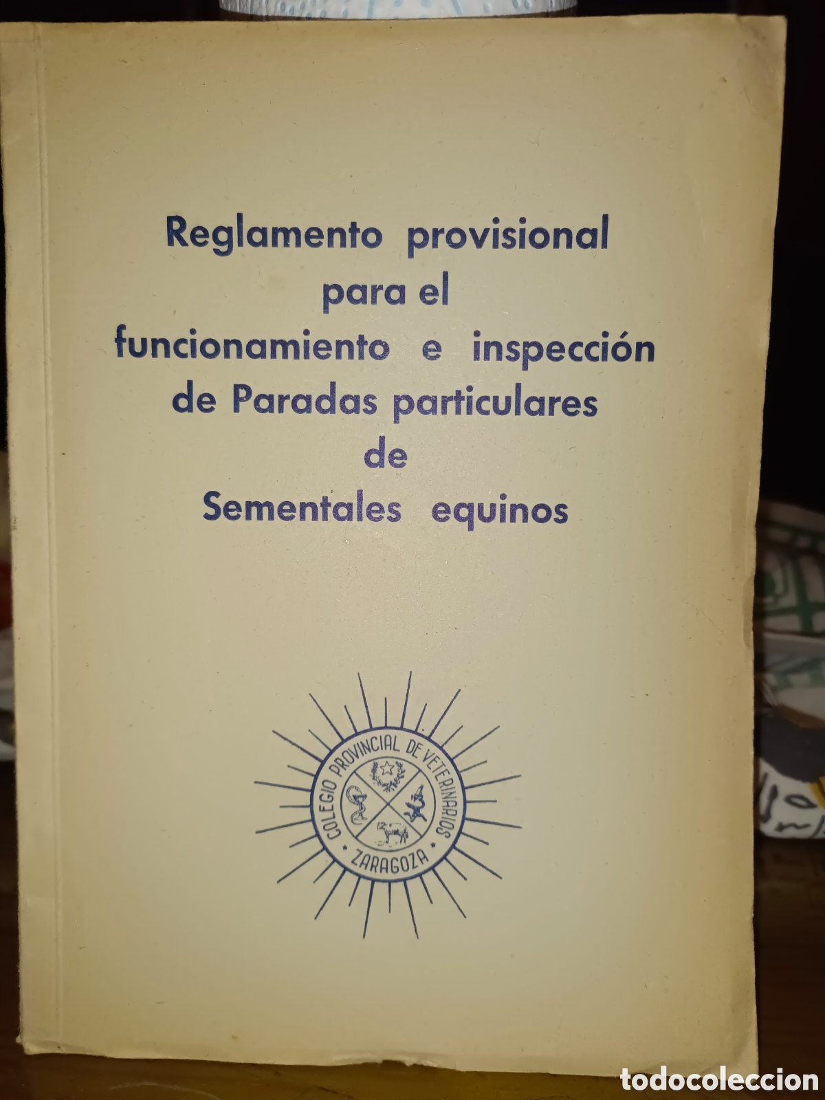 Libri di seconda mano: Reglamento de Sementales Equinos