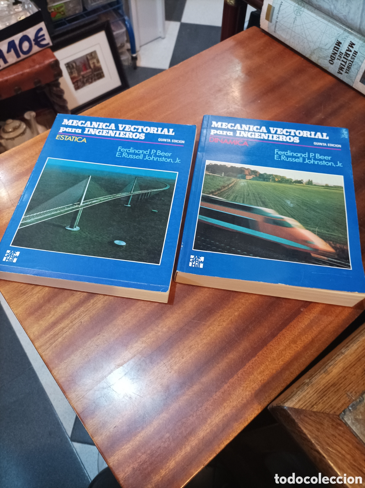 Second hand books of Sciences: MEC&Aacute;NICA VECTORIAL PARA INGENIEROS: EST&Aacute;TICA Y DIN&Aacute;MICA.FERDINAND P.BEER/RUSSELL JOHNSTON.5 ED.1990