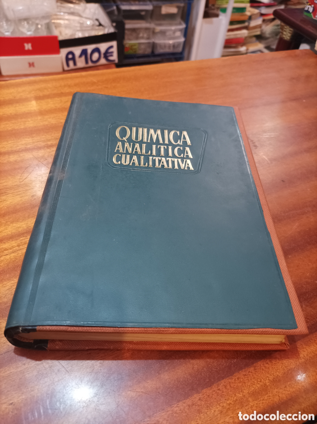 Second hand books of Sciences: QU&Iacute;MICA ANAL&Iacute;TICA CUALITATIVA.. BURRIEL/LUCENS/ARRIBAS JIMENO.ED1965 N3528