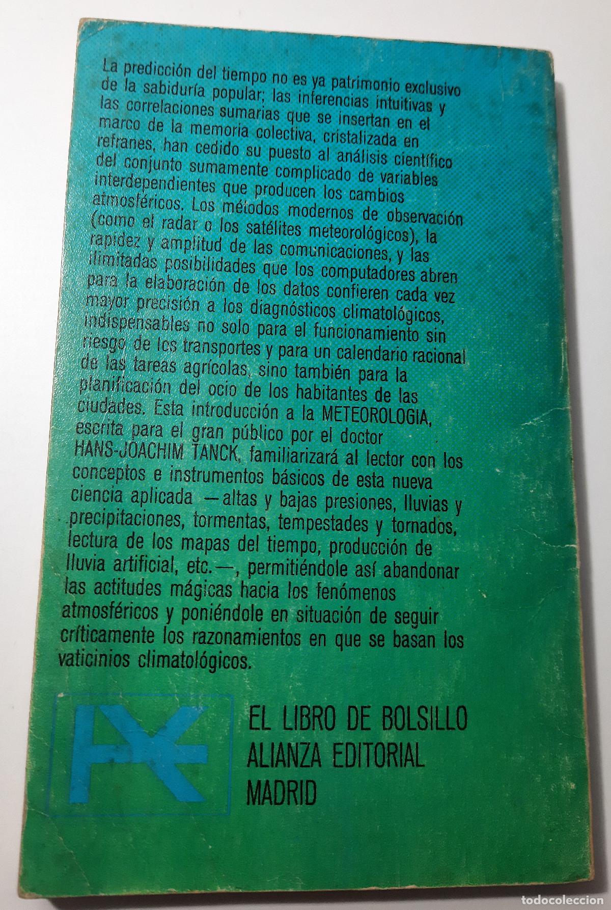 Libros de segunda mano de ciencias: Meteorologia - Tanck, Hans-Joachim - Foto 3