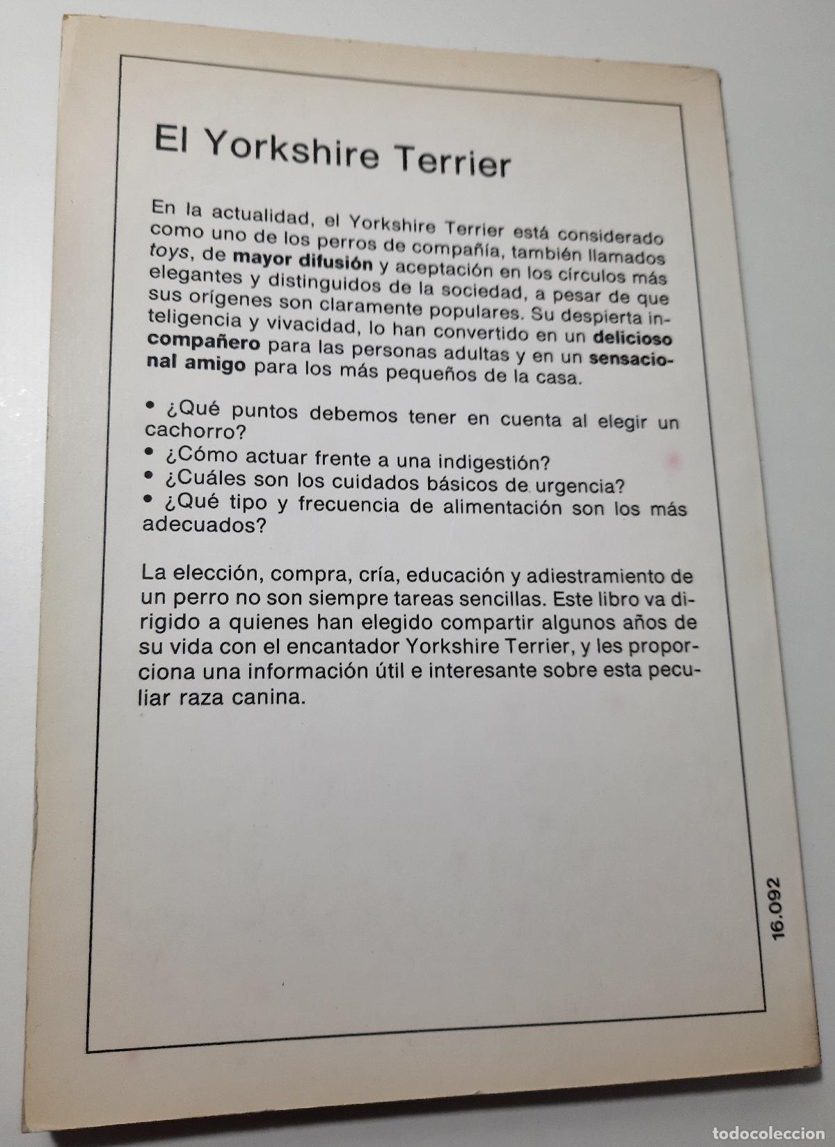 Libros de segunda mano: El Yorkshire Terrier - Lopez, Guillermo - Foto 2