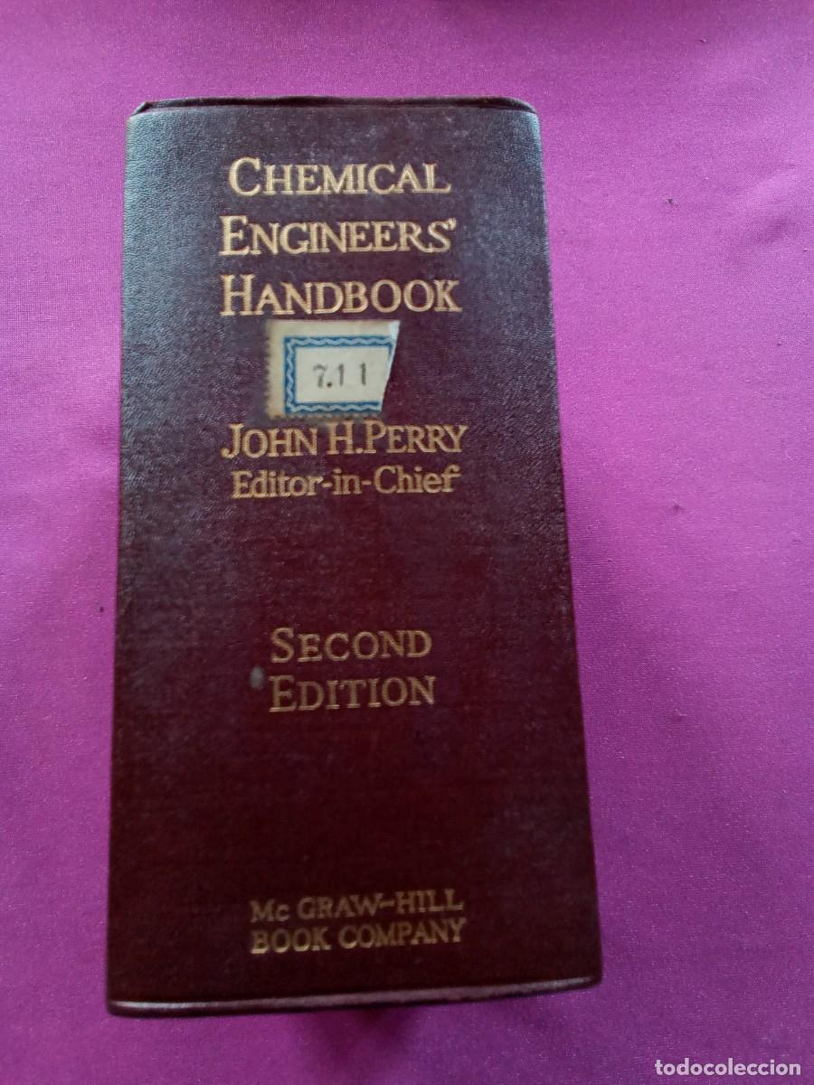 Libros de segunda mano de ciencias: CHEMICAL ENGINEERSHANDBOOK 1941. L5V4 - Foto 2