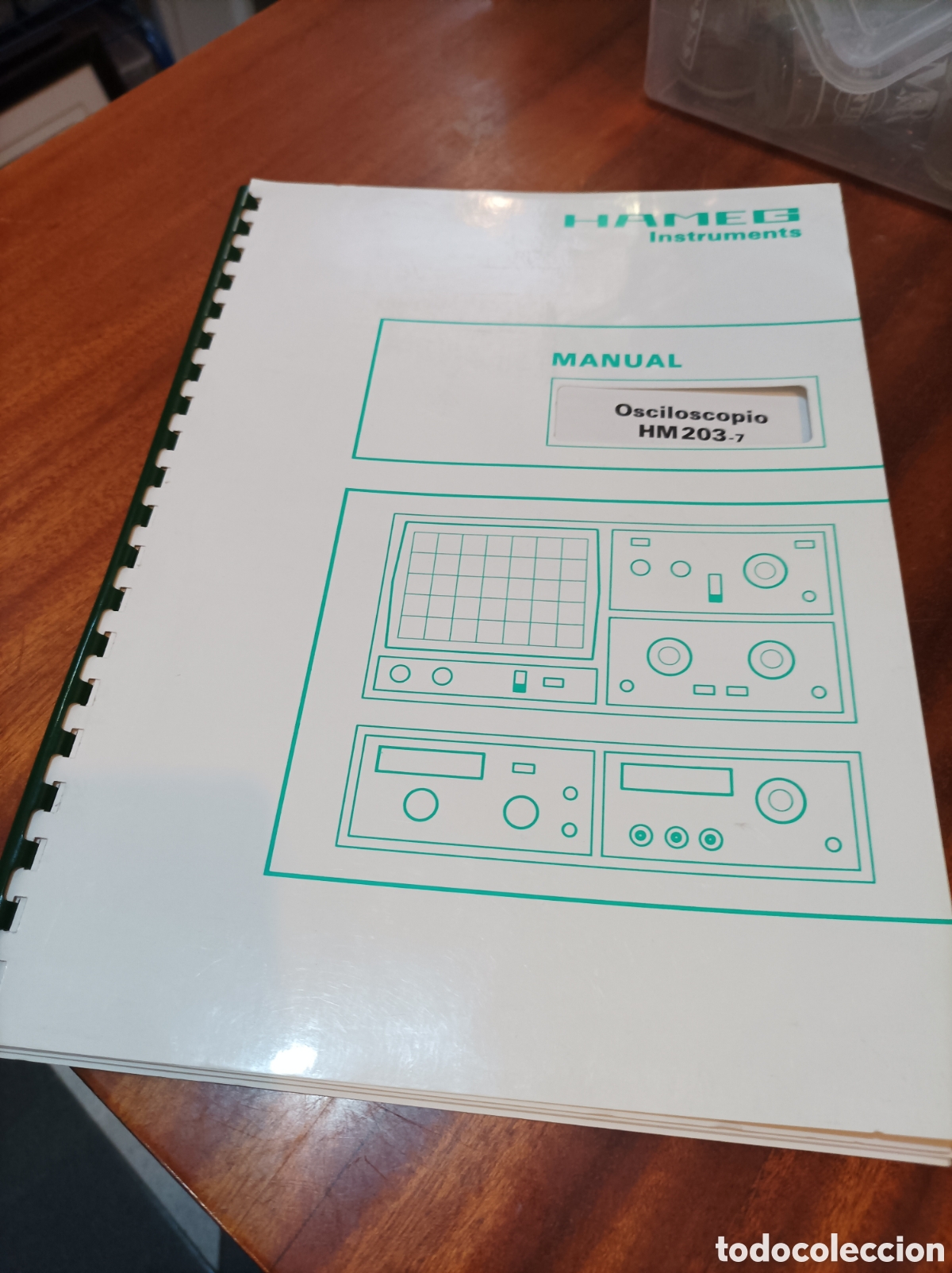 Libros de segunda mano de ciencias: MANUAL OSCILOSCOPIO HM203-7.HAMEG INSTRUMENTS - Foto 1