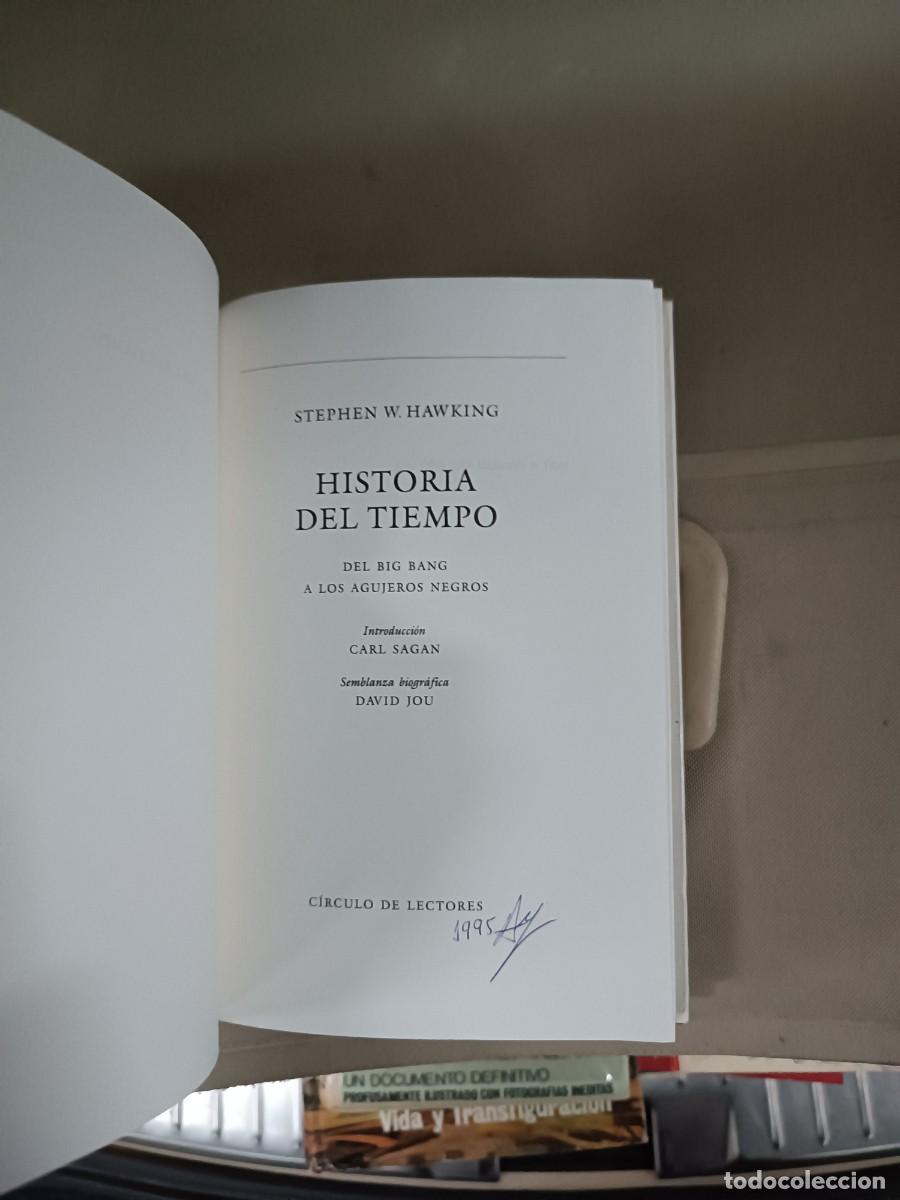 Libros de segunda mano de ciencias: Historia del tiempo - Stephen Hawking. Circulo de lectores - Foto 5