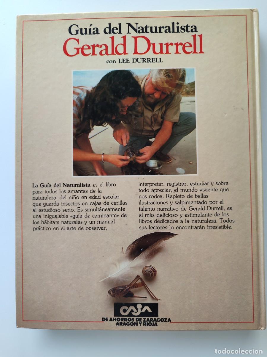 Libros de segunda mano: LIBRO GUIA DEL NATURALISTA GERALD DURRELL LEE DURRELL EDICI&Oacute;N 1982 - Foto 3
