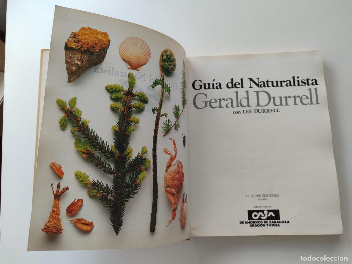 Libros de segunda mano: LIBRO GUIA DEL NATURALISTA GERALD DURRELL LEE DURRELL EDICI&Oacute;N 1982 - Foto 4