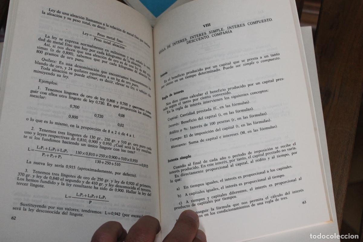 Libros de segunda mano de ciencias: ARITMETICA, NOCIONES ELEMENTALES CON PROBLEMAS - Foto 2