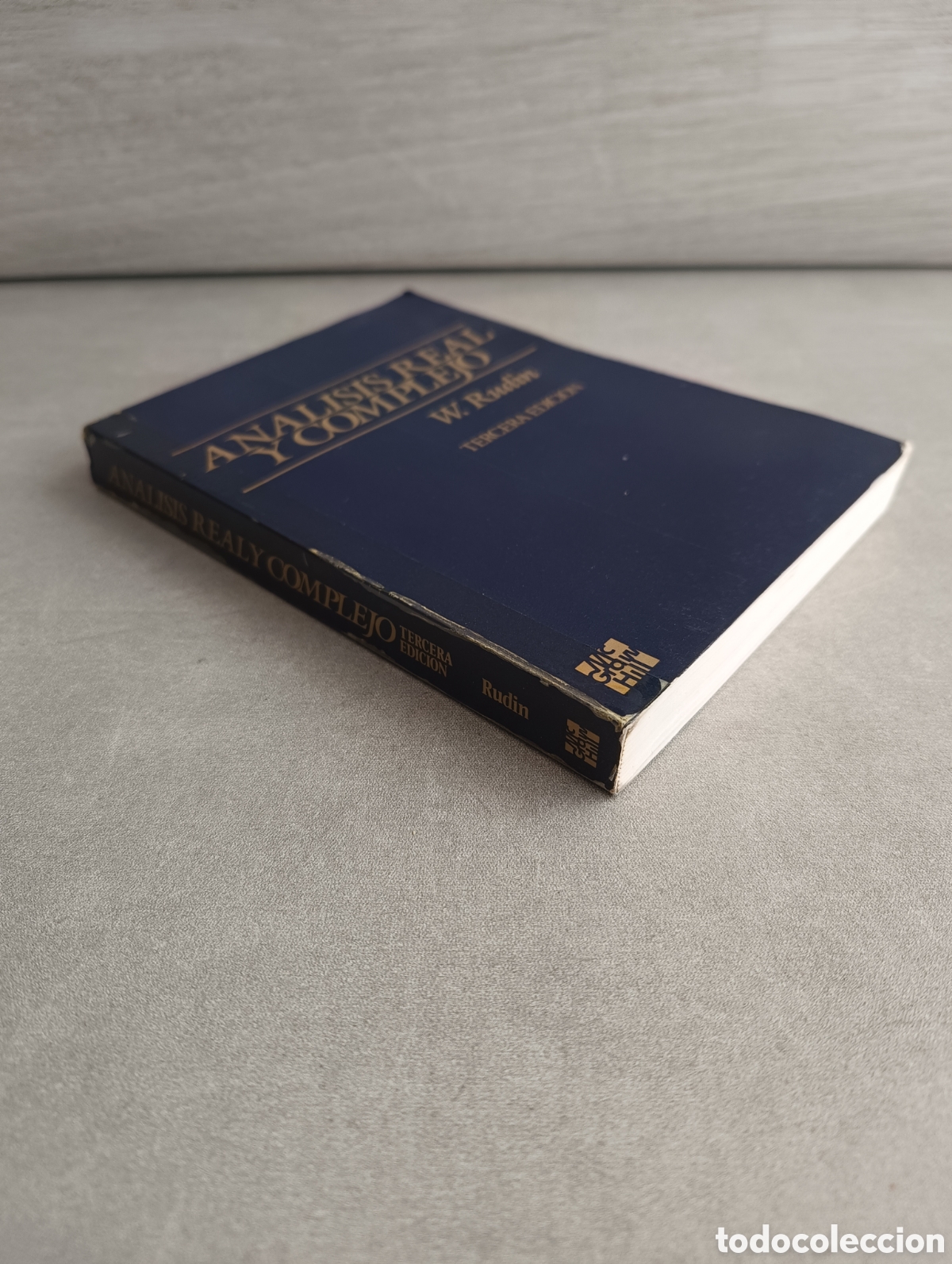 Libros de segunda mano de ciencias: AN&Aacute;LISIS REAL Y COMPLEJO. WALTER RUDIN. - Foto 2
