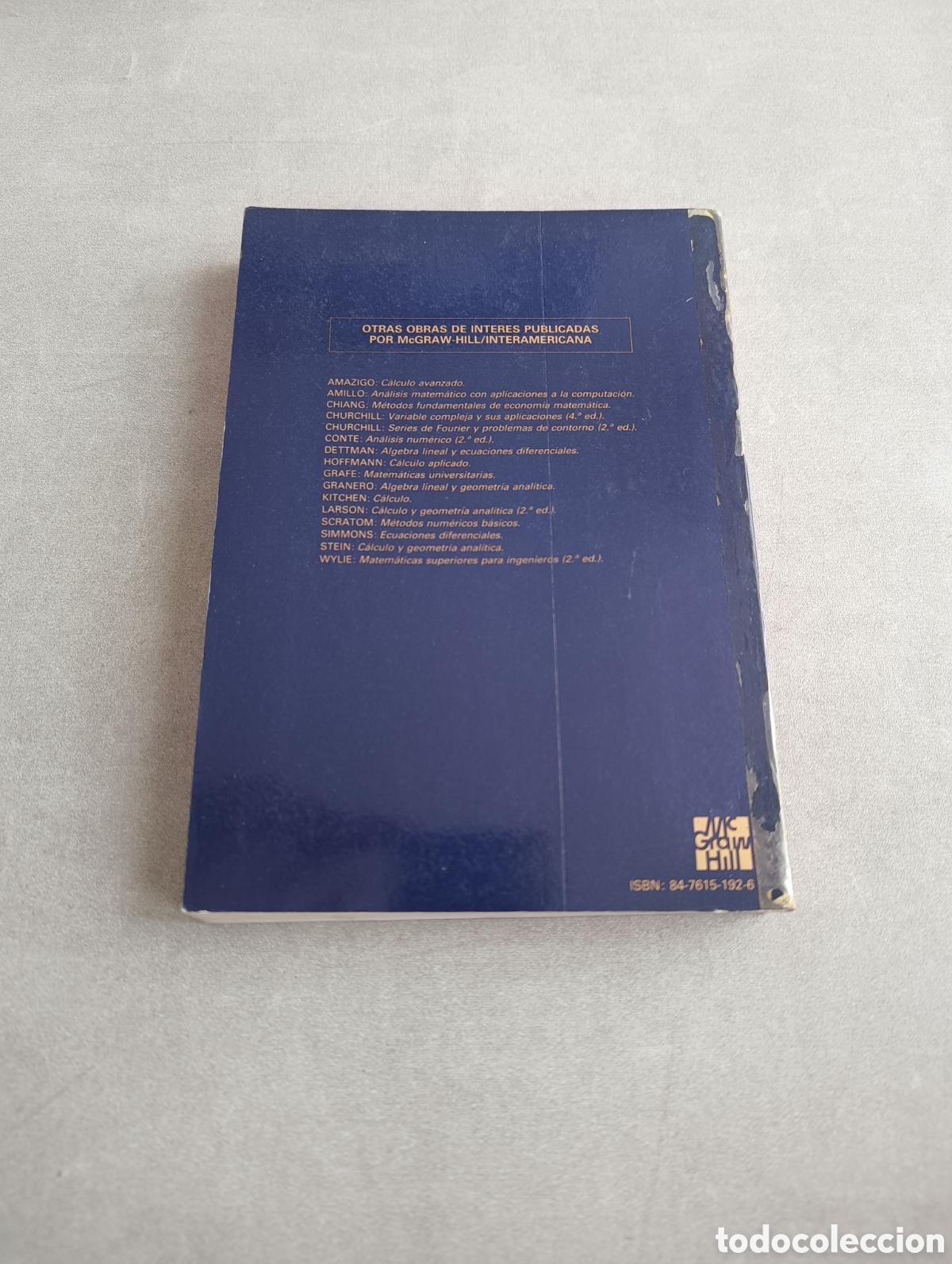 Libros de segunda mano de ciencias: AN&Aacute;LISIS REAL Y COMPLEJO. WALTER RUDIN. - Foto 4
