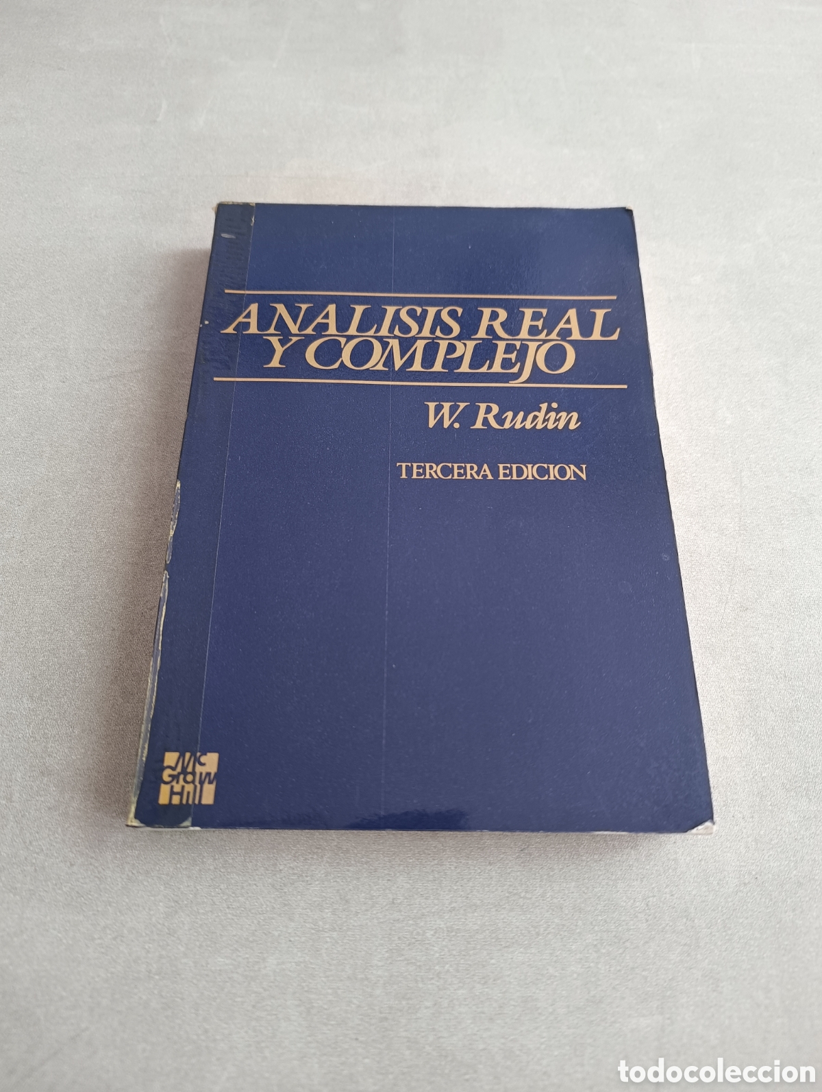 Libros de segunda mano de ciencias: AN&Aacute;LISIS REAL Y COMPLEJO. WALTER RUDIN. - Foto 1