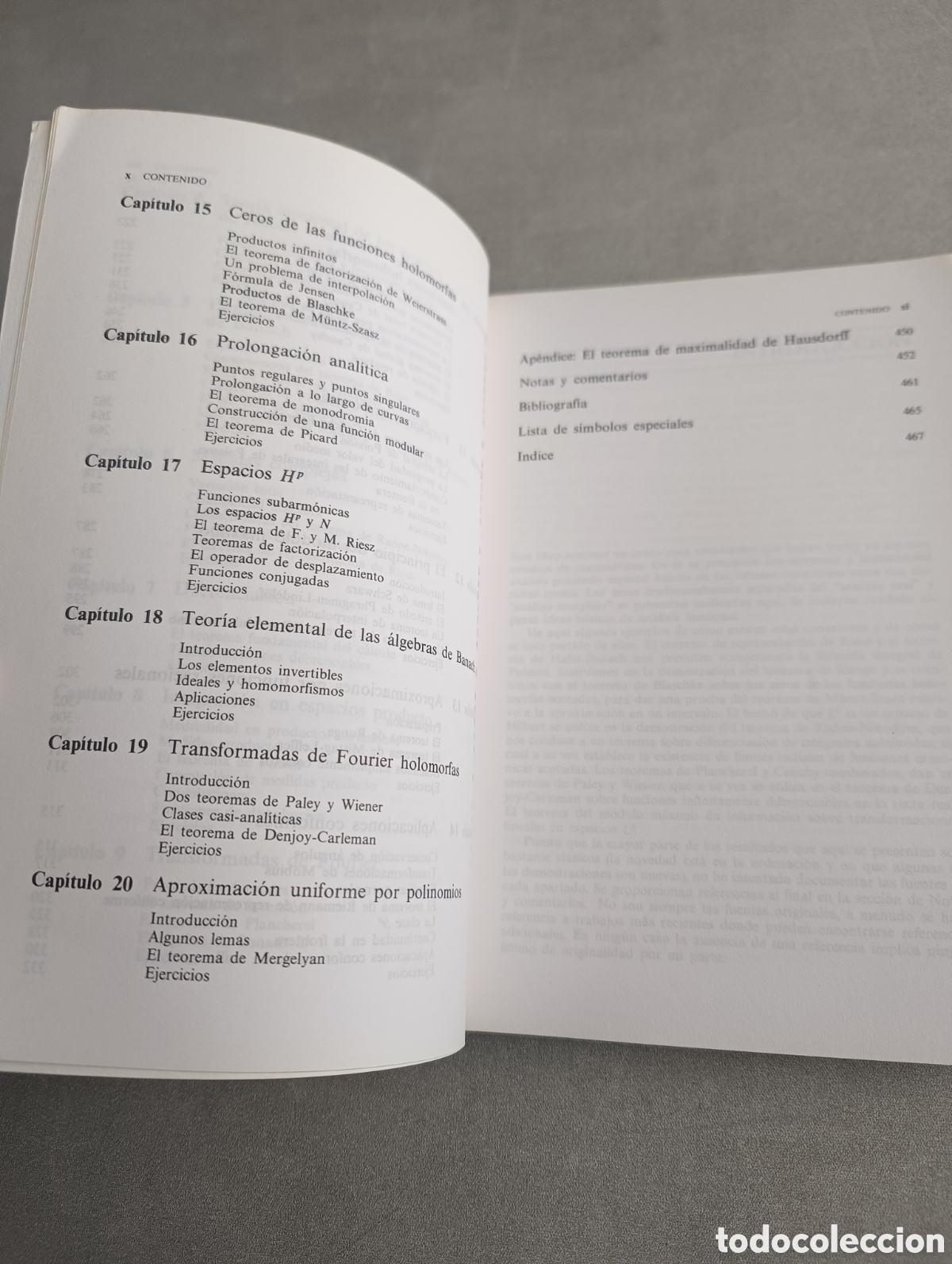 Libros de segunda mano de ciencias: AN&Aacute;LISIS REAL Y COMPLEJO. WALTER RUDIN. - Foto 8