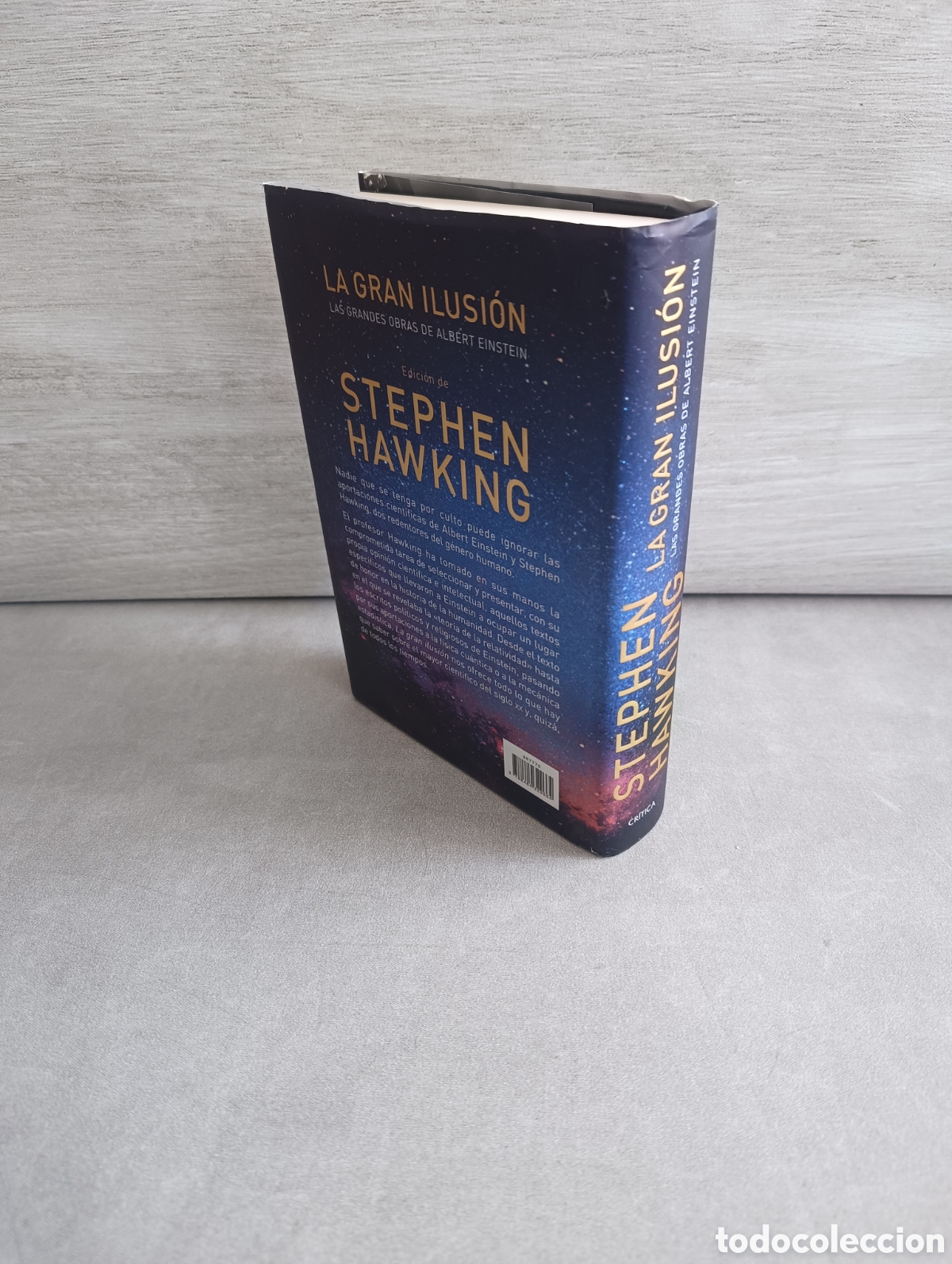 Libros de segunda mano de ciencias: LA GRAN ILUSI&Oacute;N. LAS GRANDES OBRAS DE ALBERT EINSTEIN - STEPHEN HAWKING (ED.) - Foto 2