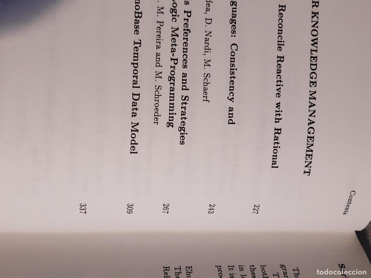 Libros de segunda mano de ciencias: metaprogramaci&oacute;n paradigma de la programaci&oacute;n l&oacute;gica, Meta-Logics and Logic Programming KRZYSZTOF - Foto 5
