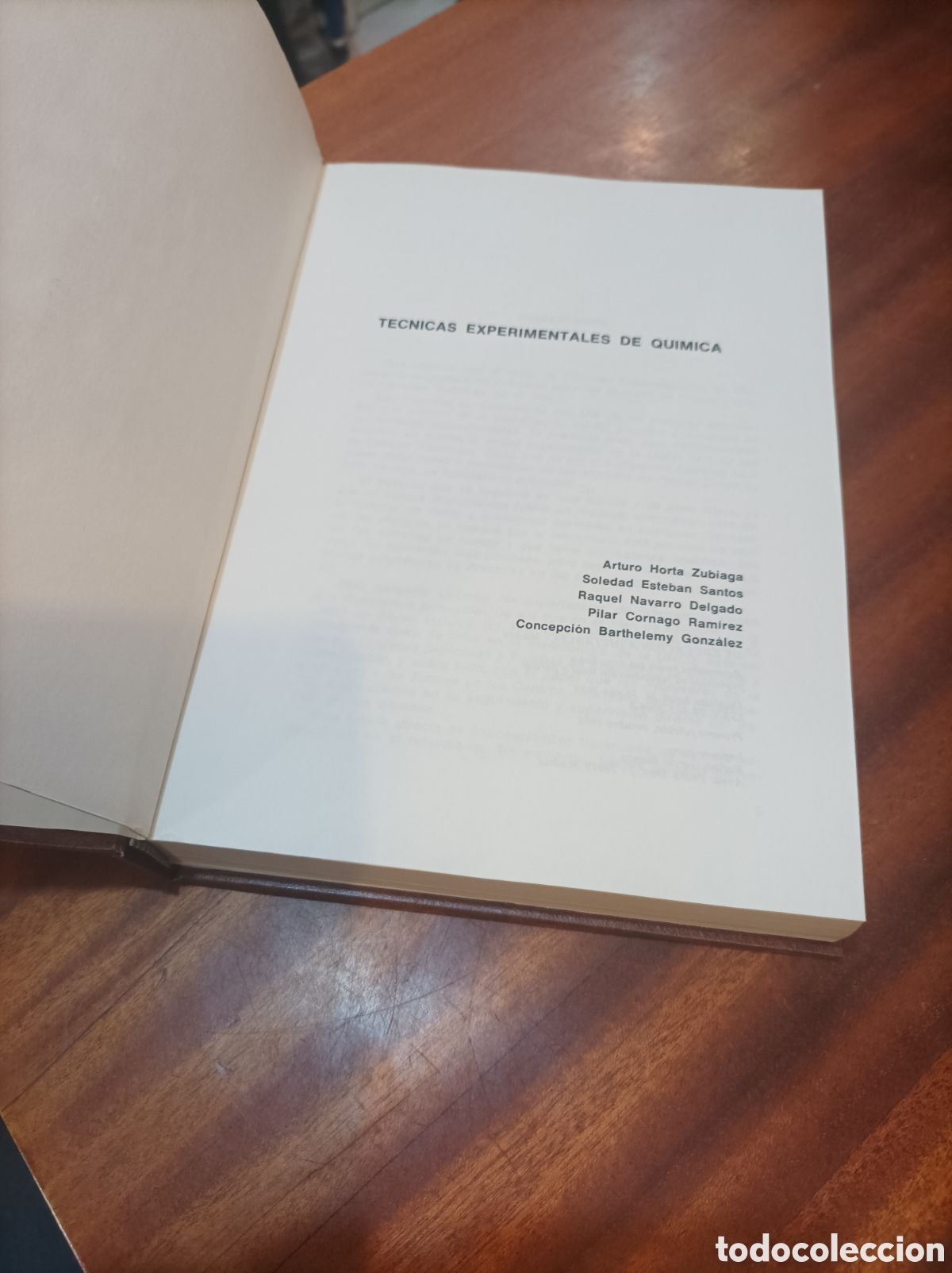 Libros de segunda mano de ciencias: T&Eacute;CNICAS EXPERIMENTALES DE QU&Iacute;MICA.UNED.1EDICION1986 - Foto 1