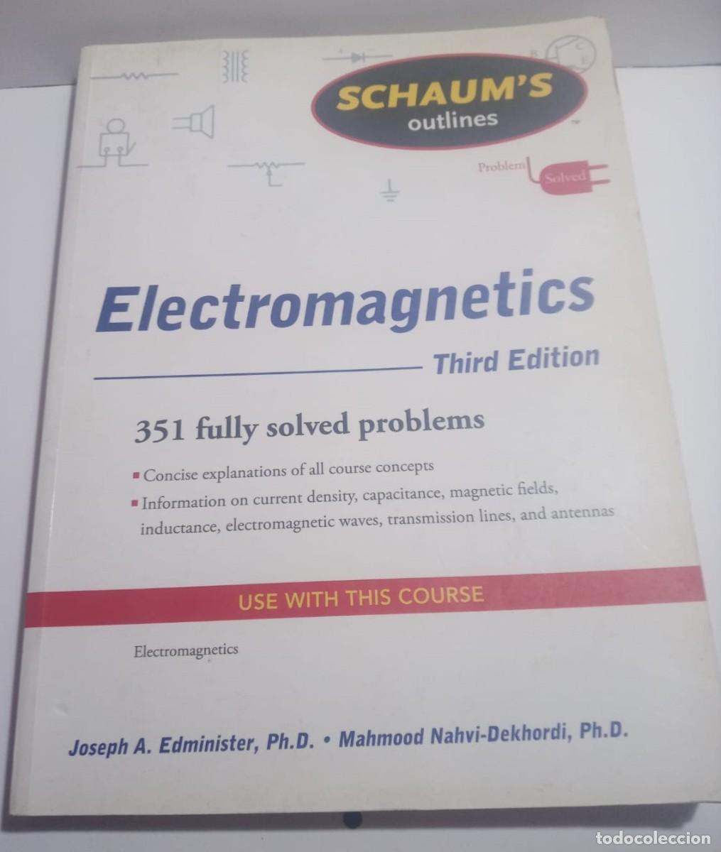 Libros de segunda mano de ciencias: Electromagnetics Edminister Serie Schaum Ingles - Foto 5
