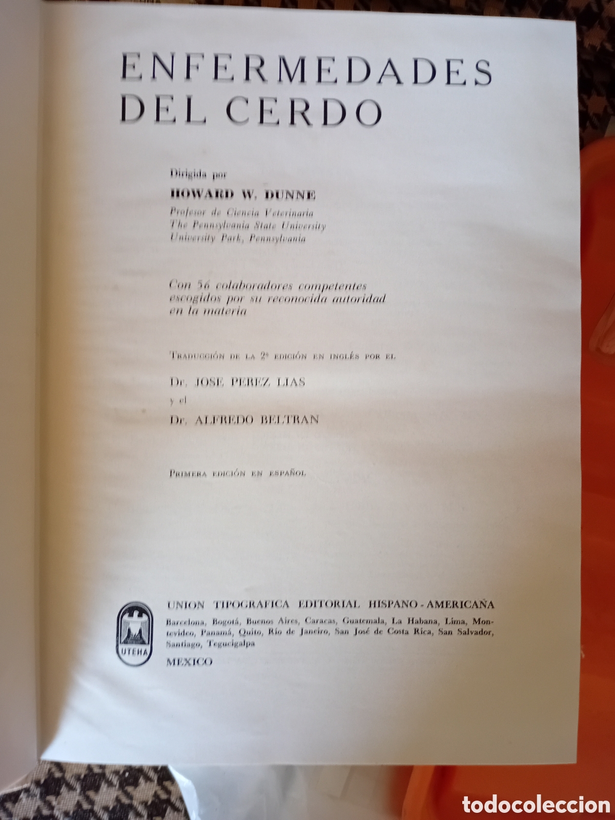 Libros de segunda mano: ENFERMEDADES DEL CERDO - Foto 2