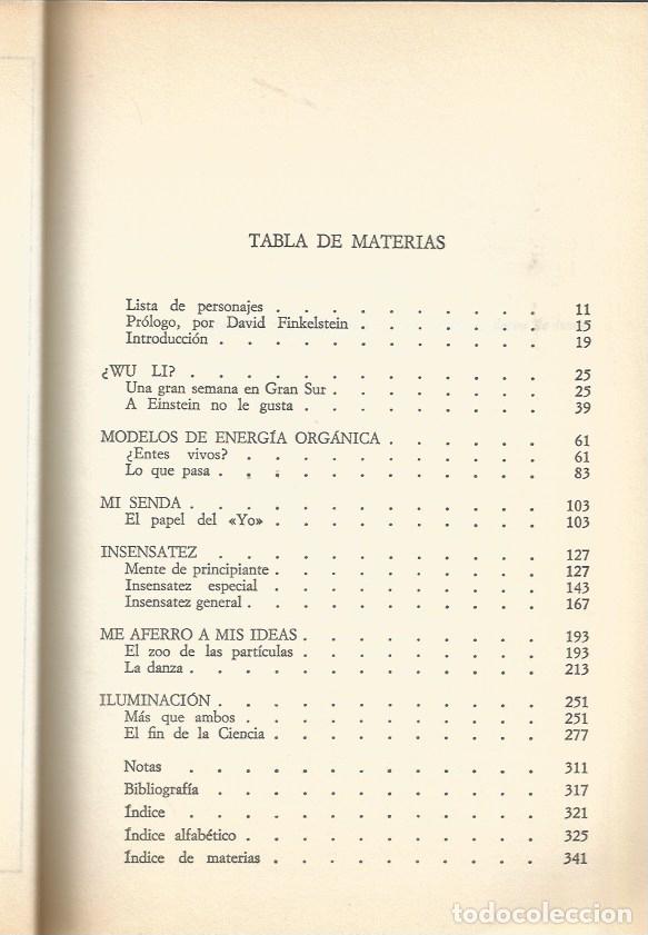 Libros de segunda mano de ciencias: LA DANZA DE LOS MAESTROS DEL WU LI - GARY ZUKAV - Foto 3