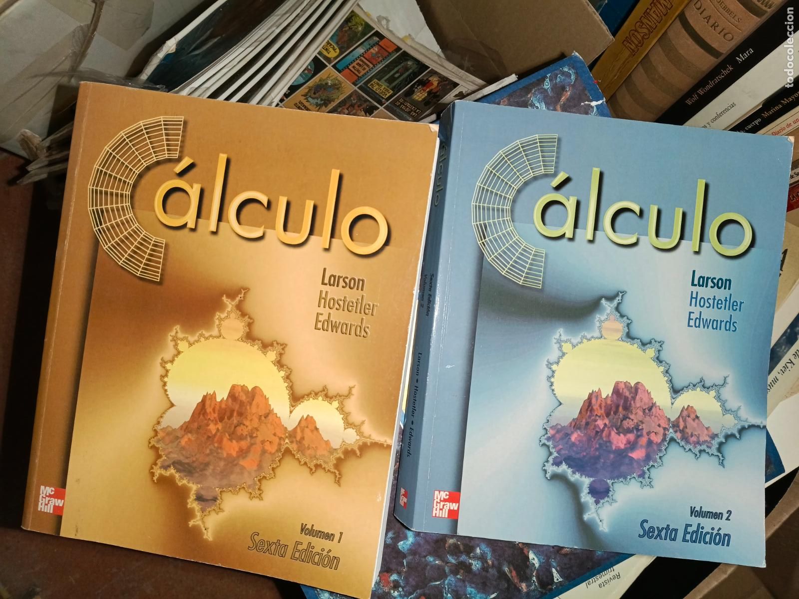 Libros de segunda mano de ciencias: C&Aacute;LCULO I Y II. LARSON. HOSTETLER. EDWARDS - Foto 1