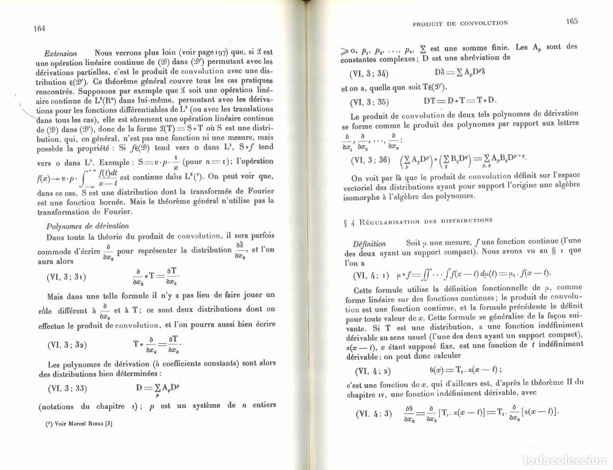 Libros de segunda mano de ciencias: Th&eacute;orie des distributions. Laurent Schwartz. 1966 - Foto 2