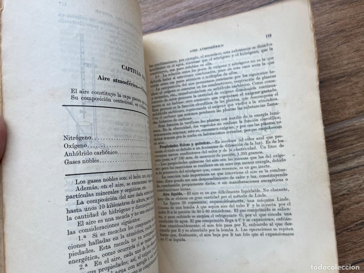Libros de segunda mano de ciencias: Compendio de qu&iacute;mica general. V. Aleixandre / A. Mingarro - Foto 8