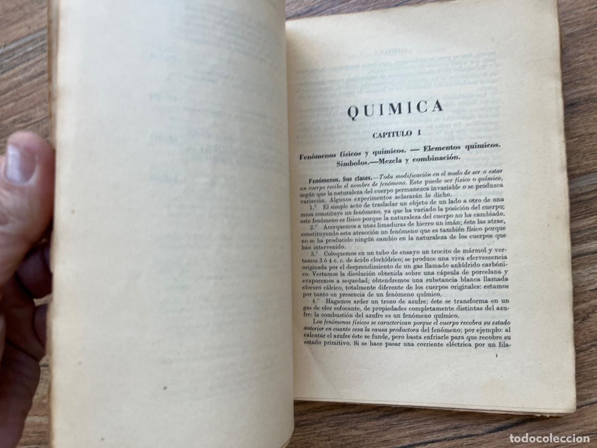 Libros de segunda mano de ciencias: Compendio de qu&iacute;mica general. V. Aleixandre / A. Mingarro - Foto 10